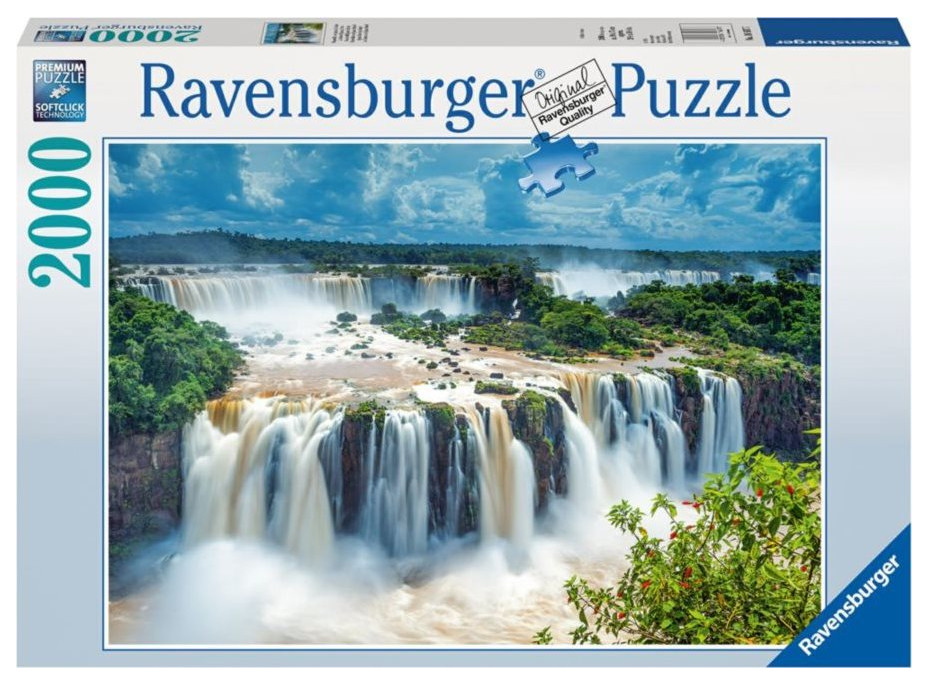 RAVENSBURGER Puzzle Vodopády Iguaçu 2000 dílků