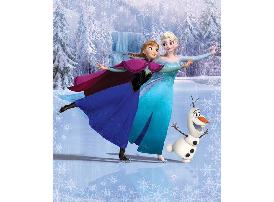 Dětská 3D tapeta Disney LEDOVÉ KRÁLOVSTVÍ 2