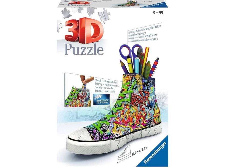 RAVENSBURGER 3D puzzle Kecka Graffiti 108 dílků