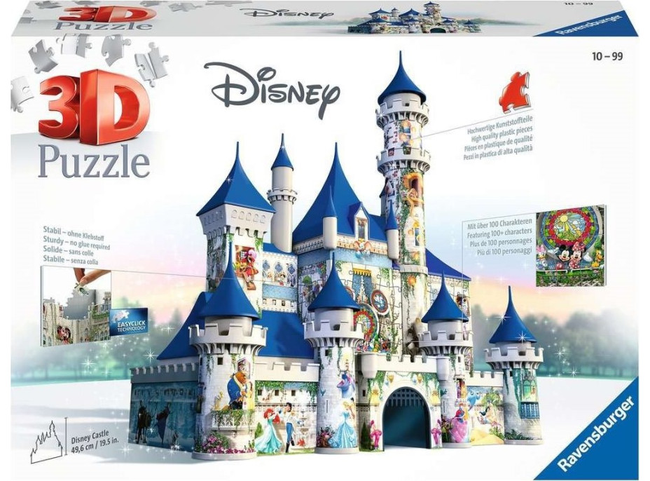 RAVENSBURGER 3D puzzle Zámek Disney 216 dílků