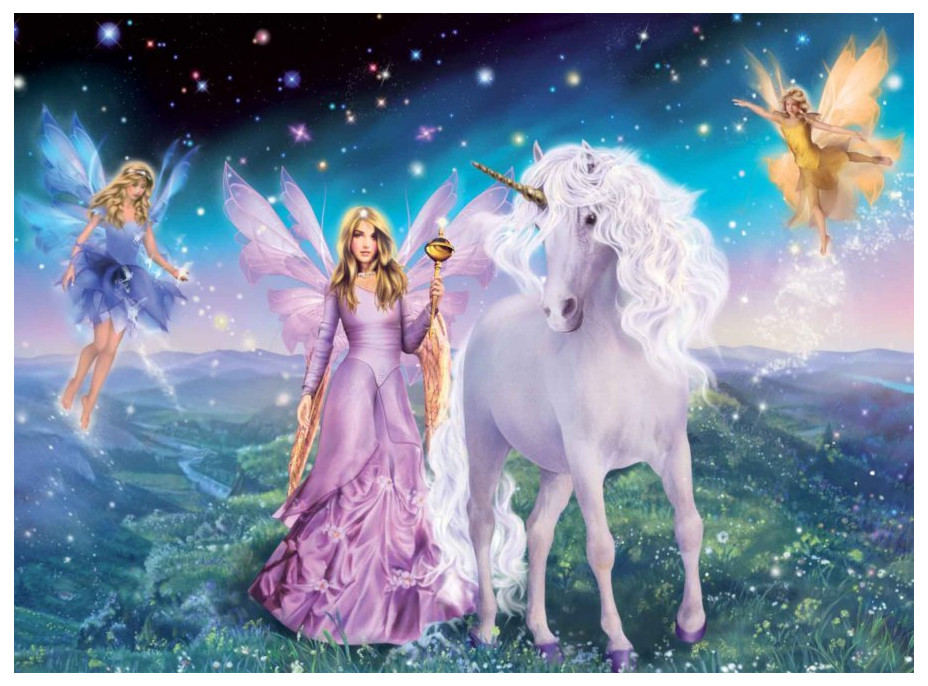 RAVENSBURGER Puzzle Kouzelný jednorožec XXL 300 dílků