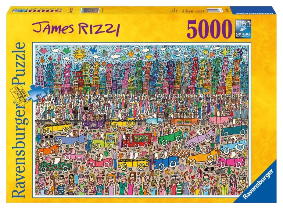 RAVENSBURGER Puzzle Nothing is as pretty as a Rizzi City 5000 dílků