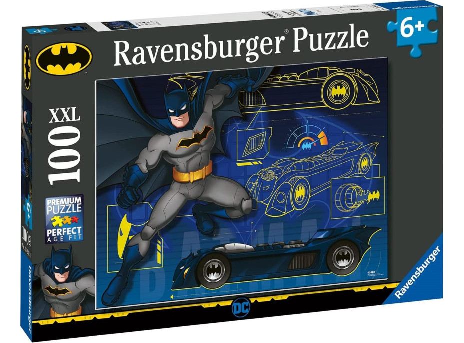 RAVENSBURGER Puzzle Batman XXL 100 dílků