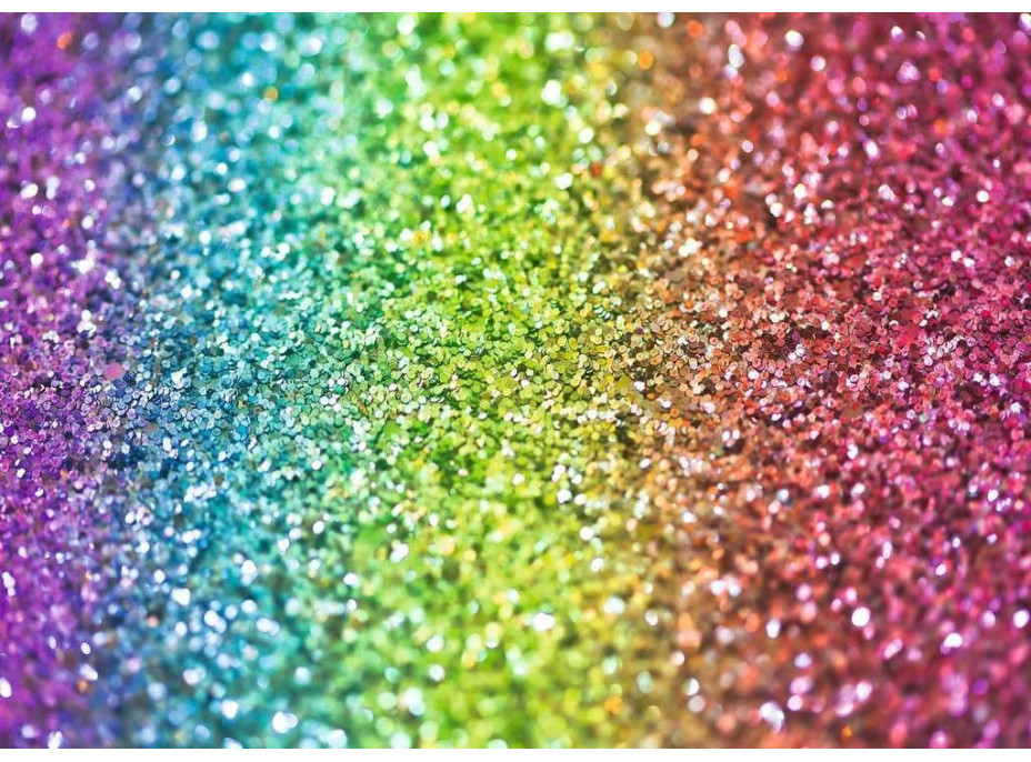 RAVENSBURGER Třpytivé puzzle Challenge: Glitter 1000 dílků