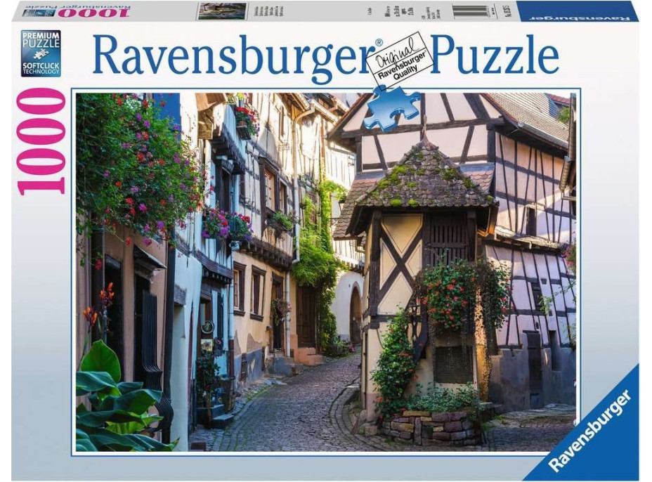 RAVENSBURGER Puzzle Eguisheim, Francie 1000 dílků