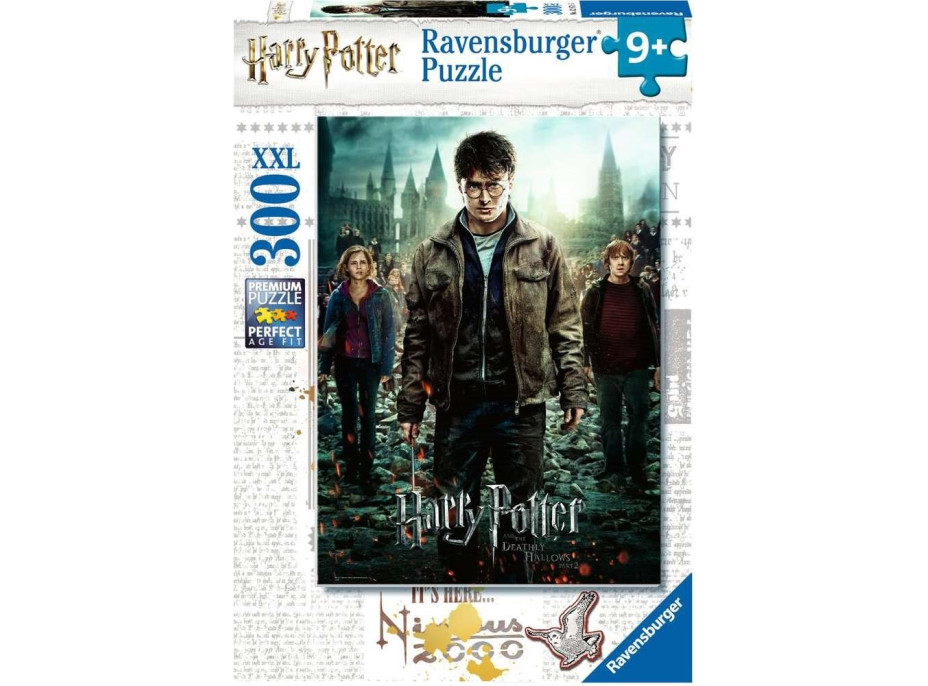 RAVENSBURGER Puzzle Harry, Ron a Hermiona XXL 300 dílků