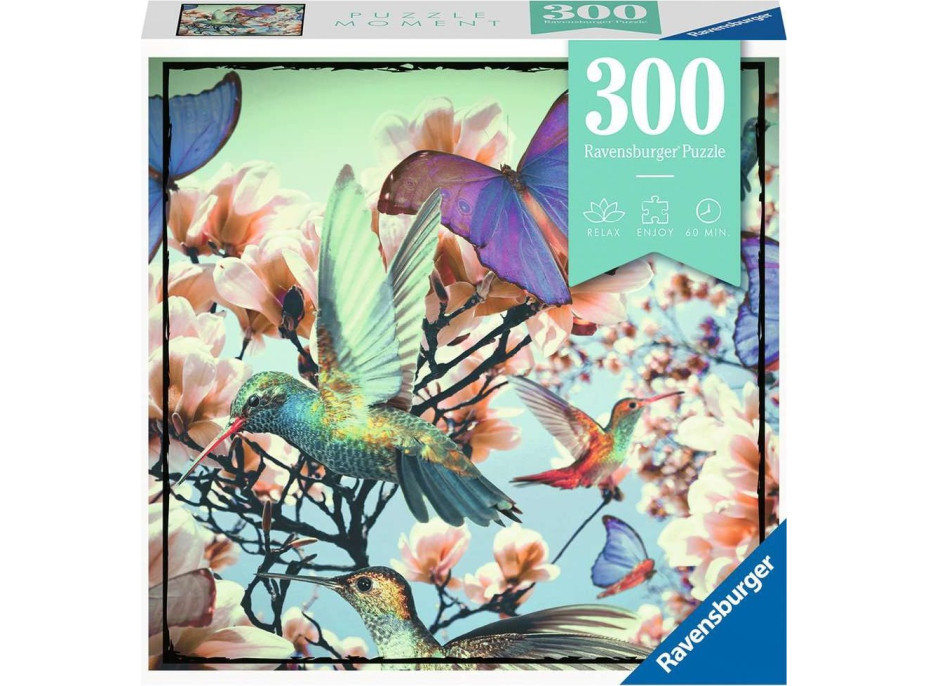 RAVENSBURGER Puzzle Moment: Kolibřík 300 dílků