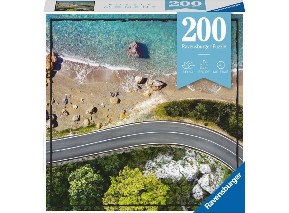 RAVENSBURGER Puzzle Moment: Plážová cesta 200 dílků