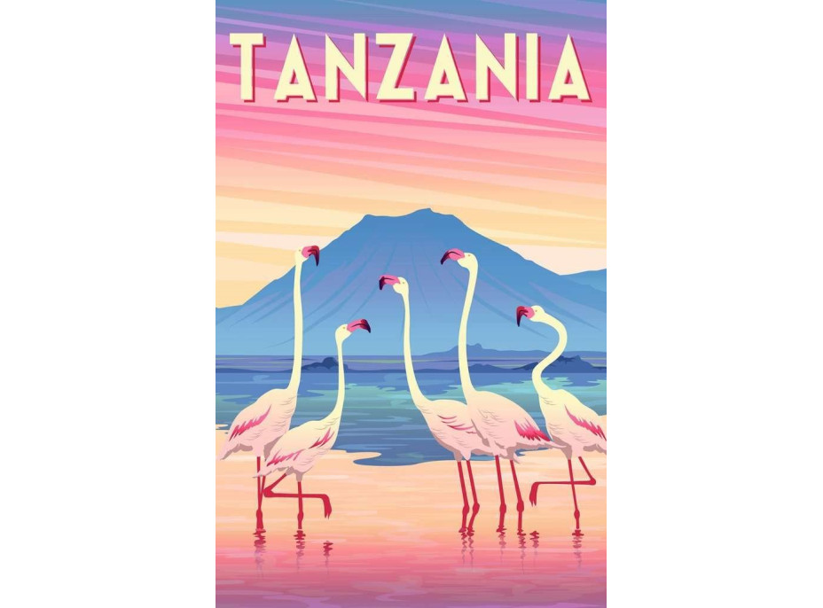 RAVENSBURGER Puzzle Moment: Tanzánie 200 dílků