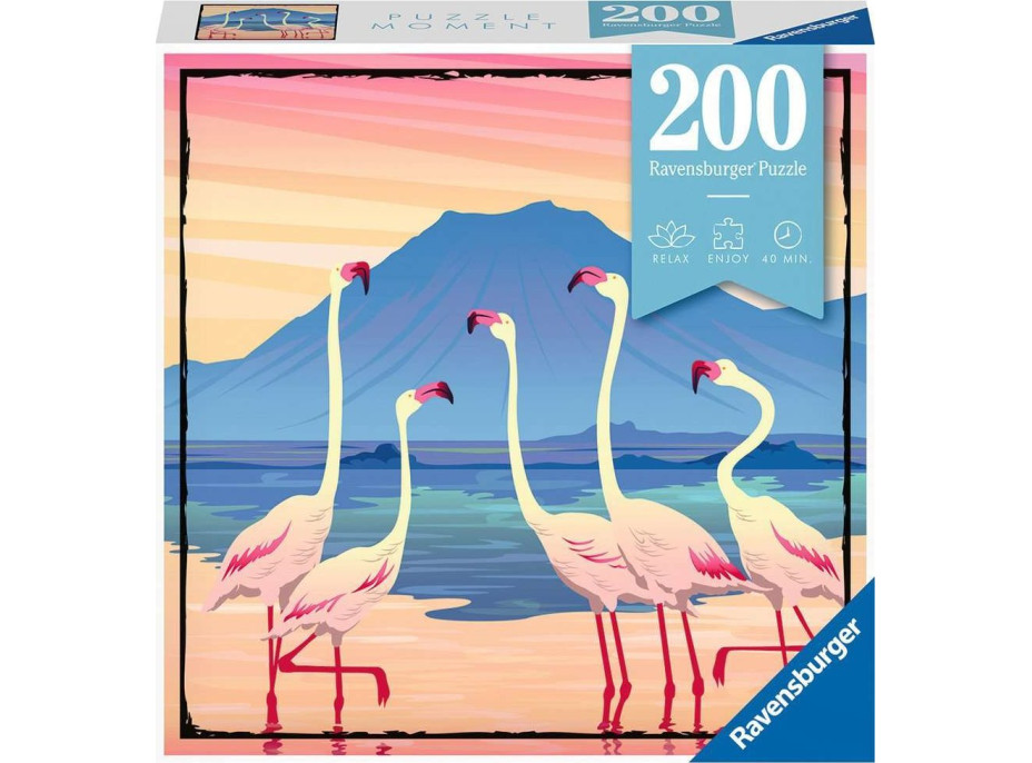 RAVENSBURGER Puzzle Moment: Tanzánie 200 dílků
