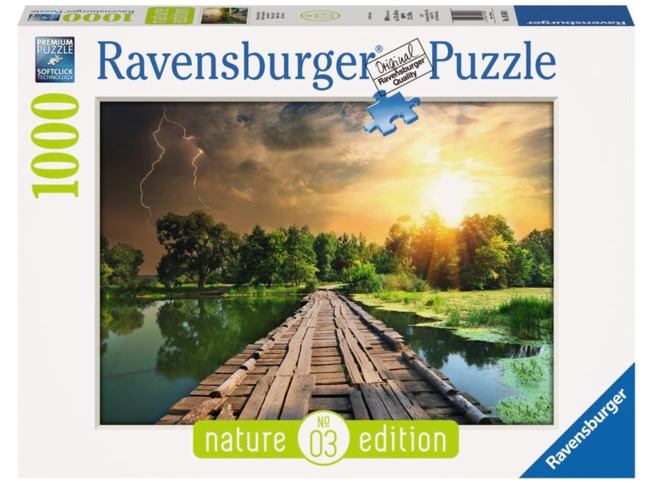 RAVENSBURGER Puzzle Mystické nebe 1000 dílků