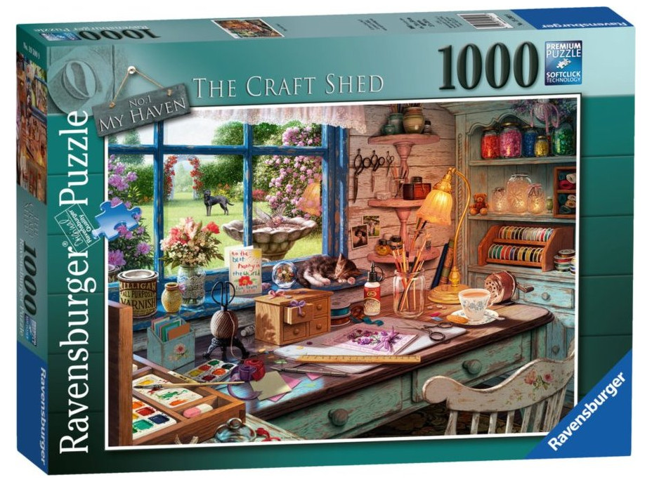 RAVENSBURGER Puzzle Řemeslná dílna 1000 dílků