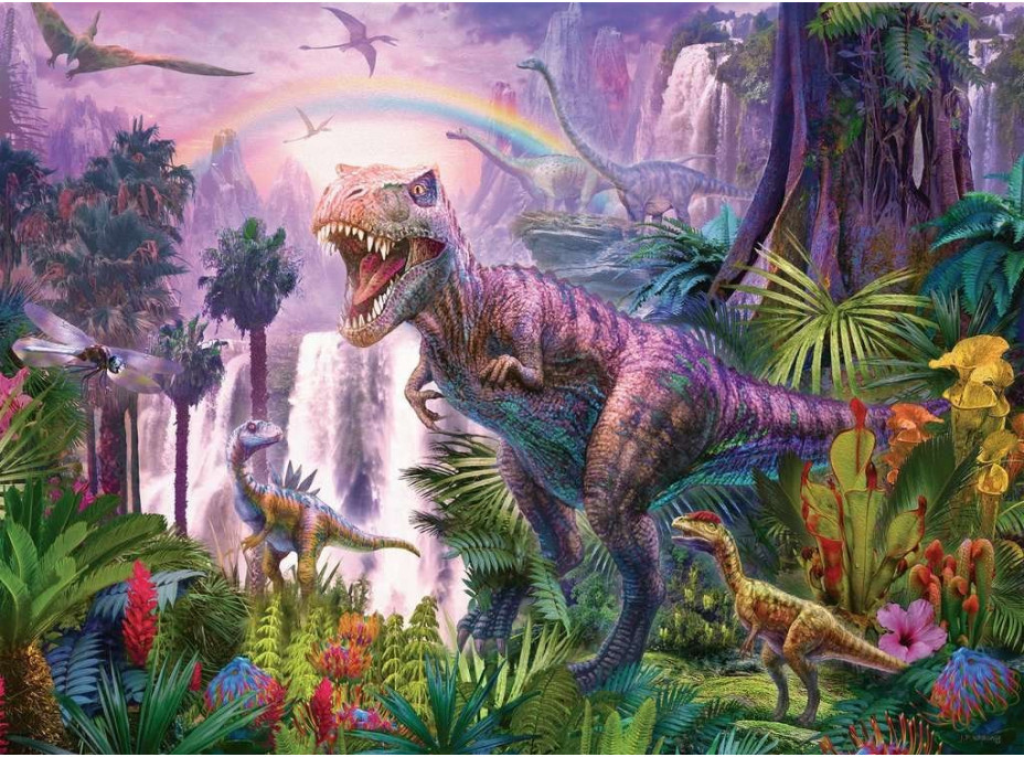 RAVENSBURGER Puzzle Svět dinosaurů XXL 200 dílků