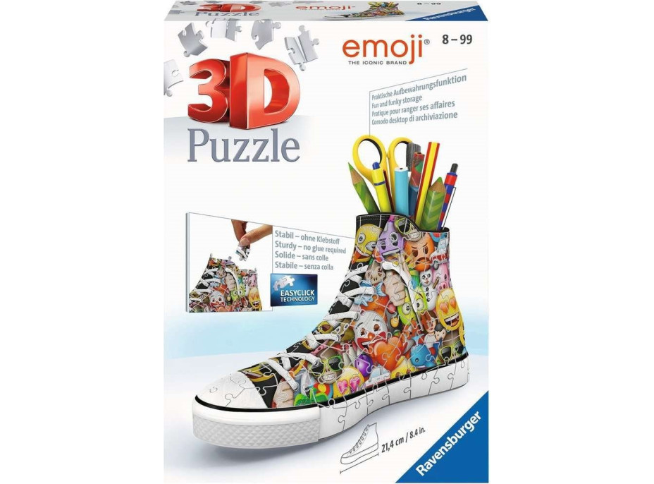 RAVENSBURGER 3D puzzle Kecka Emoji 108 dílků