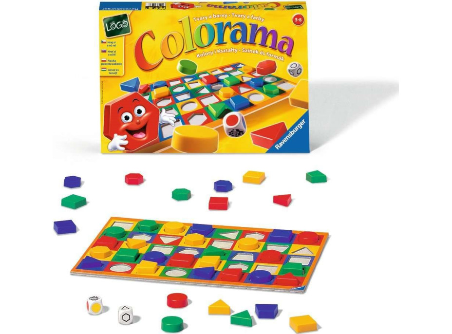 RAVENSBURGER Dětská hra Colorama