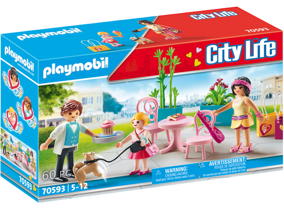 PLAYMOBIL® City Life 70593 Pauza na kávu