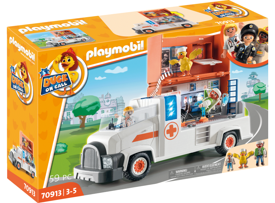 PLAYMOBIL® Duck On Call 70913 Záchranářský vůz