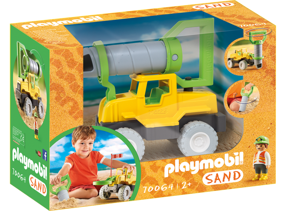 PLAYMOBIL® Sand 70064 Vrtná souprava do písku