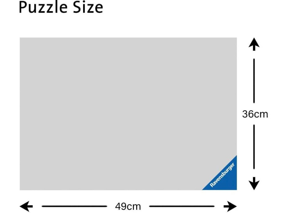 RAVENSBURGER Puzzle Africká savana XXL 100 dílků