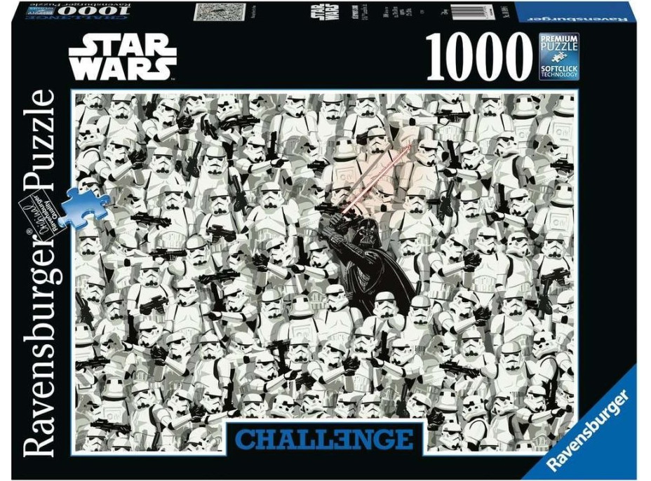 RAVENSBURGER Puzzle Challenge: Star Wars 1000 dílků