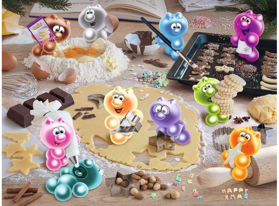 RAVENSBURGER Puzzle Gelini: Vánoční pekárna 1500 dílků