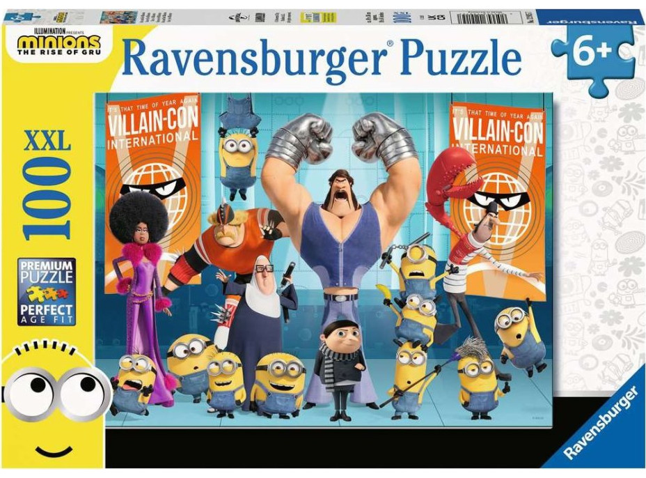 RAVENSBURGER Puzzle Mimoni 2: Padouch přichází XXL 100 dílků