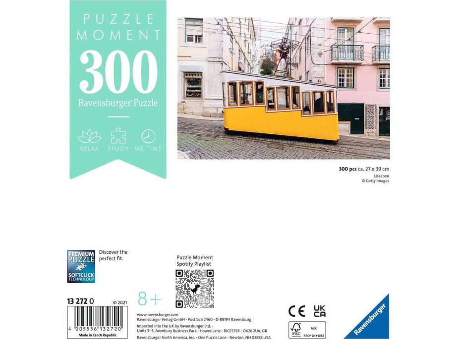 RAVENSBURGER Puzzle Moment: Lisabon 300 dílků