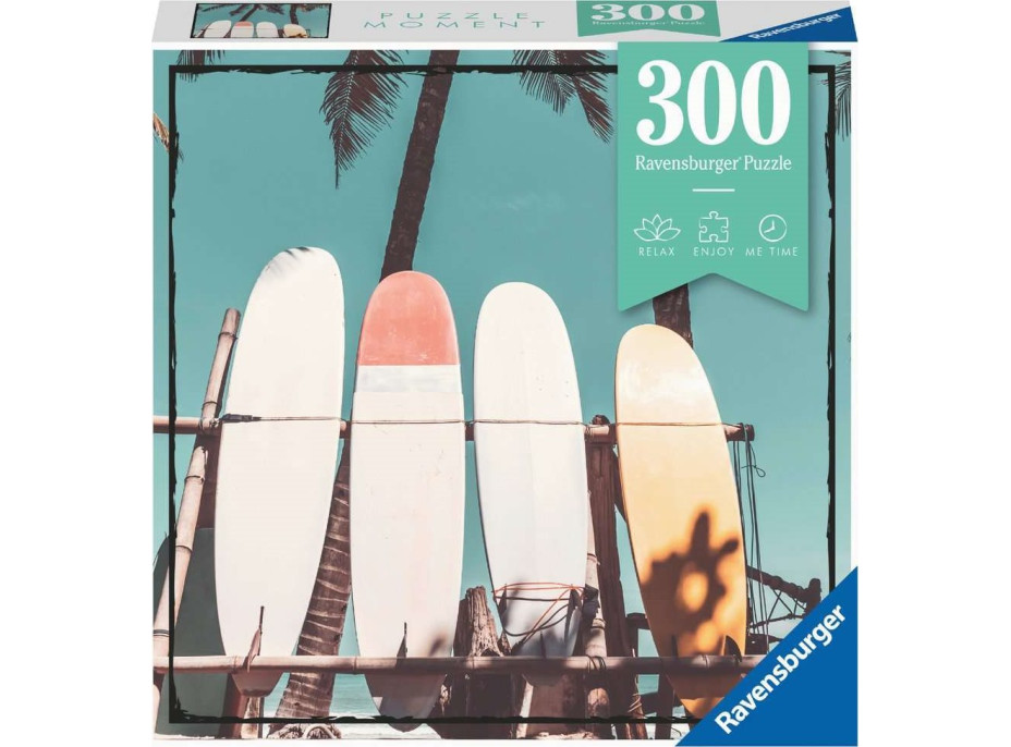 RAVENSBURGER Puzzle Moment: Surfování 300 dílků