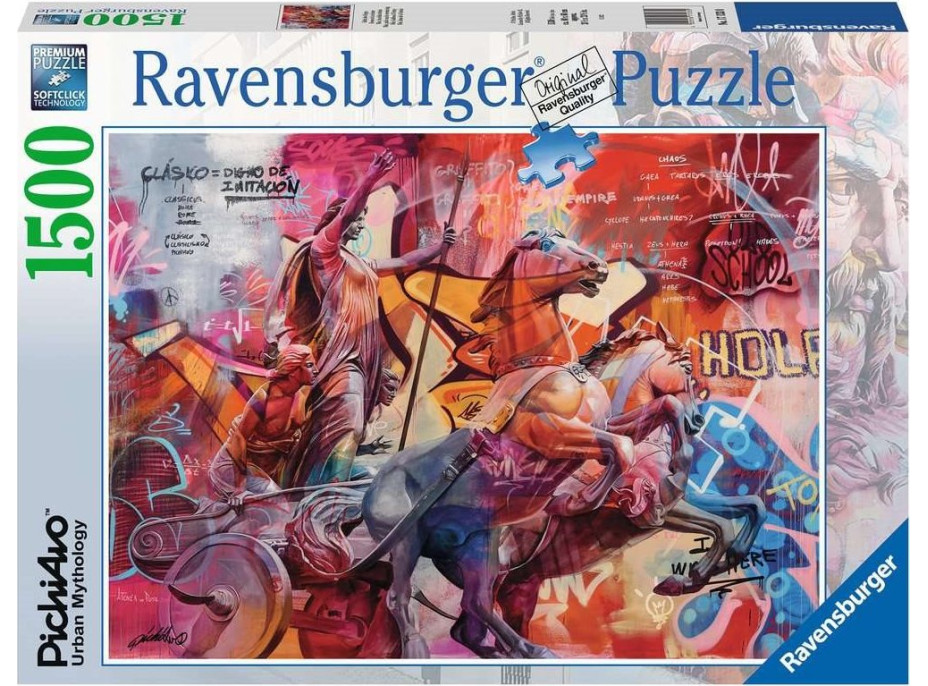 RAVENSBURGER Puzzle Niké, bohyně vítězství 1500 dílků