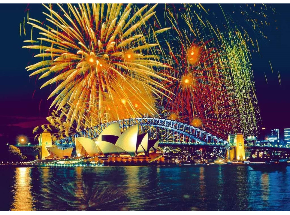 RAVENSBURGER Puzzle Ohňostroj nad Sydney 1000 dílků
