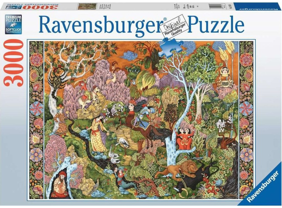 RAVENSBURGER Puzzle Zahrada slunečních znamení 3000 dílků