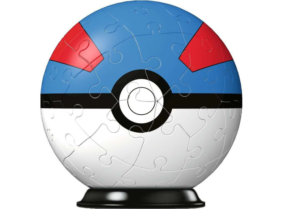 RAVENSBURGER Puzzleball Pokémon: Greatball 54 dílků