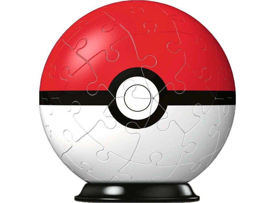 RAVENSBURGER Puzzleball Pokémon: Pokeball 54 dílků