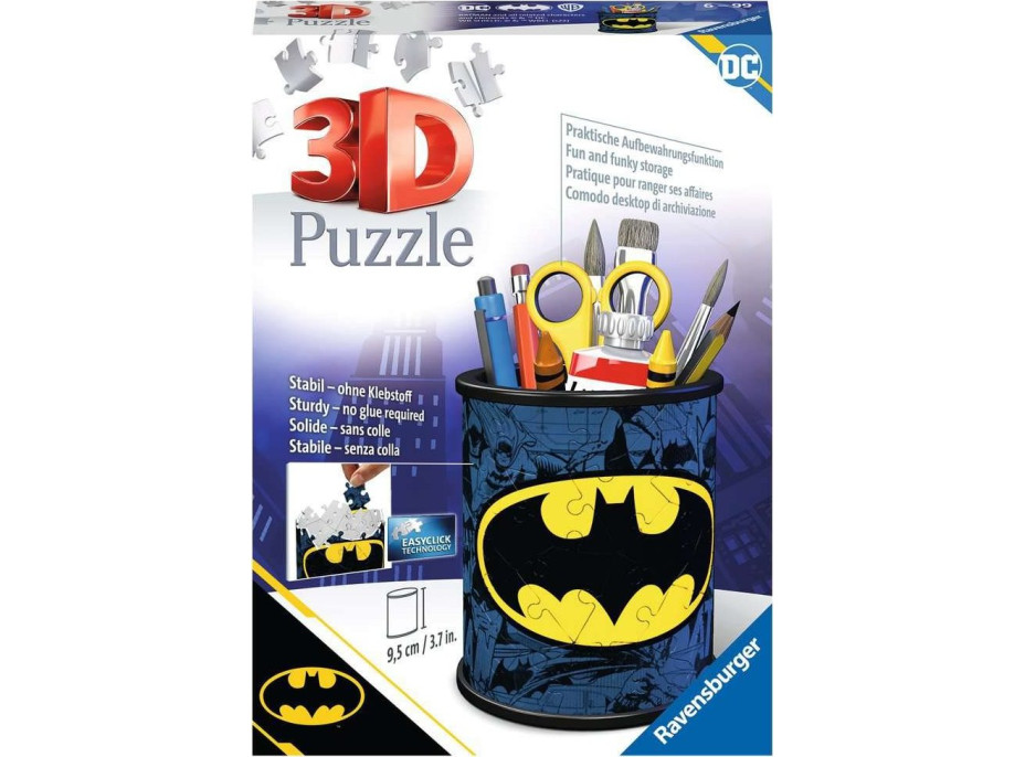 RAVENSBURGER 3D puzzle stojan: Batman 57 dílků