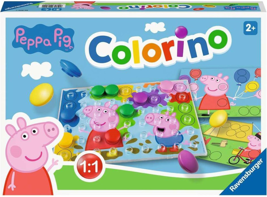 RAVENSBURGER Colorino Prasátko Peppa