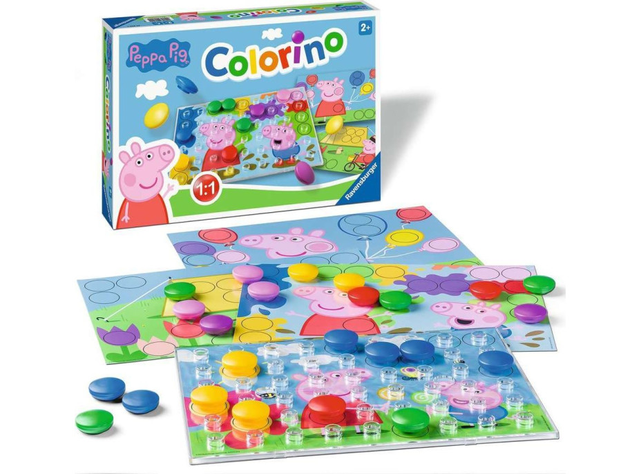 RAVENSBURGER Colorino Prasátko Peppa