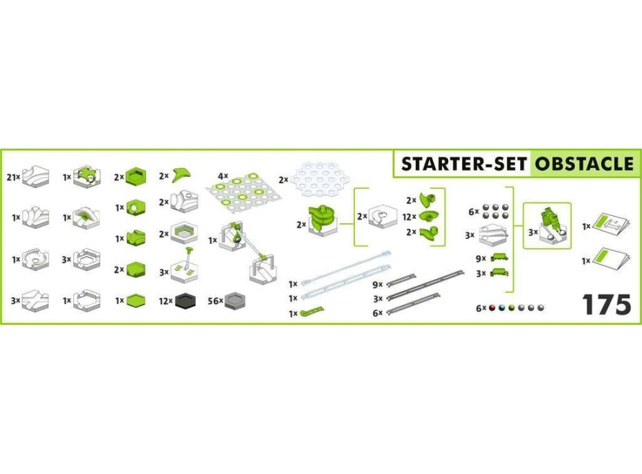 RAVENSBURGER GraviTrax Startovní sada Set Obstacle