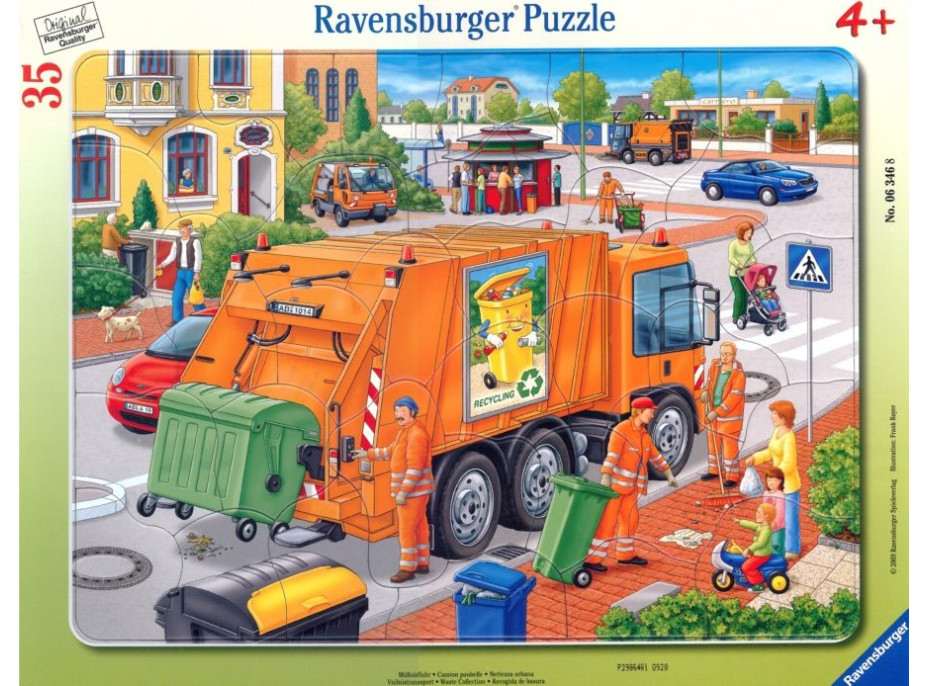 RAVENSBURGER Puzzle Popeláři 35 dílků
