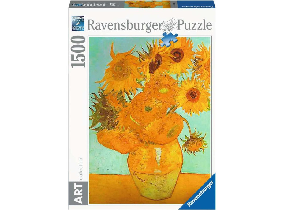 RAVENSBURGER Puzzle Art Collection: Slunečnice 1500 dílků