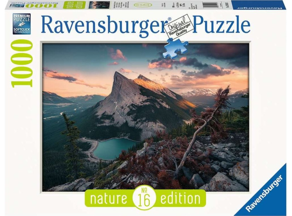 RAVENSBURGER Puzzle Drsné Skalnaté hory 1000 dílků