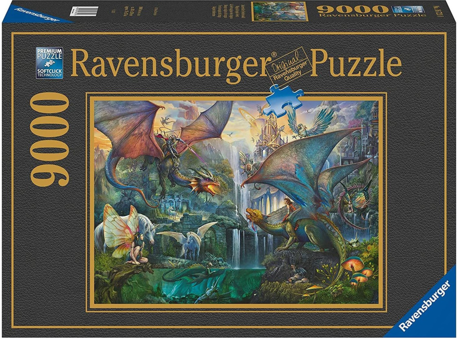 RAVENSBURGER Puzzle Dračí les 9000 dílků