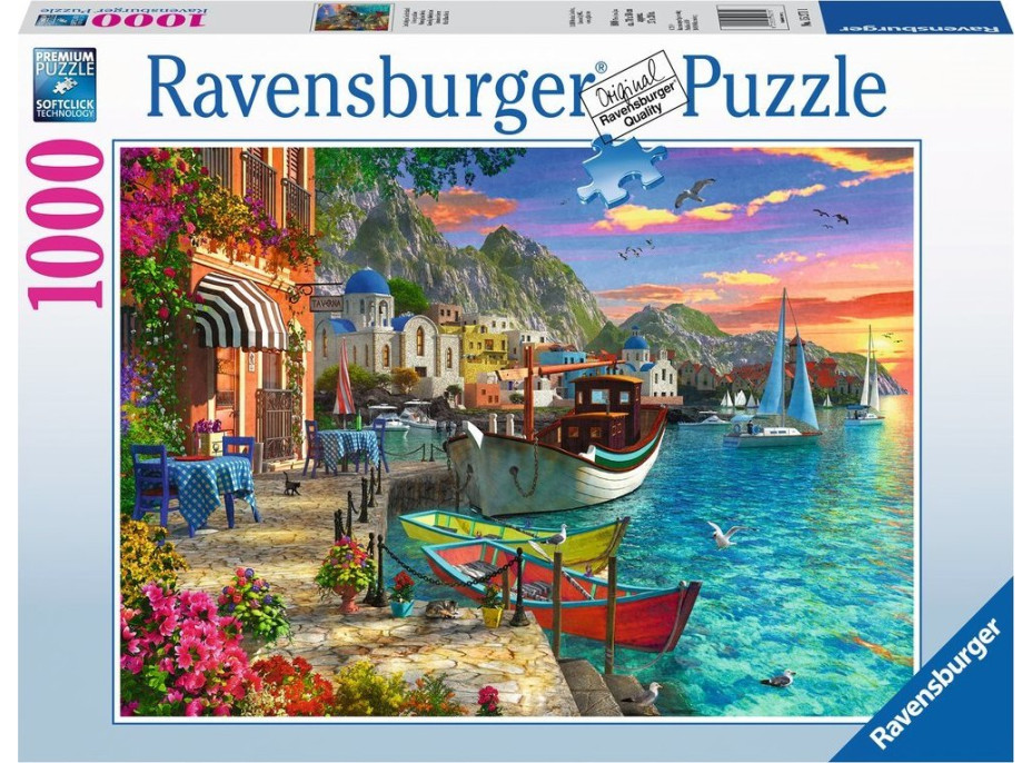 RAVENSBURGER Puzzle Grandiózní Řecko 1000 dílků