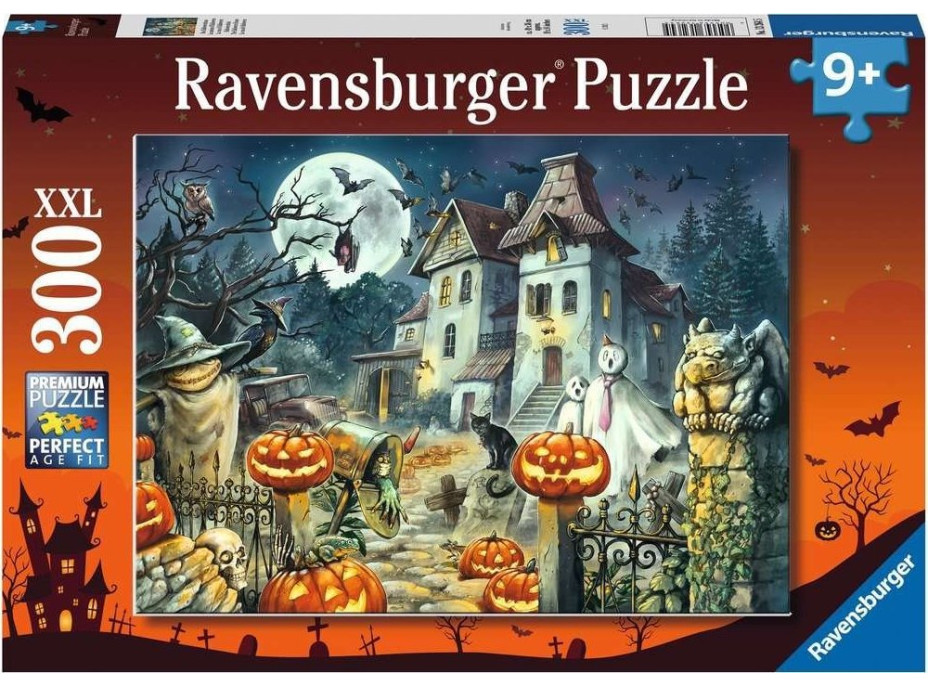 RAVENSBURGER Puzzle Halloweenský dům XXL 300 dílků