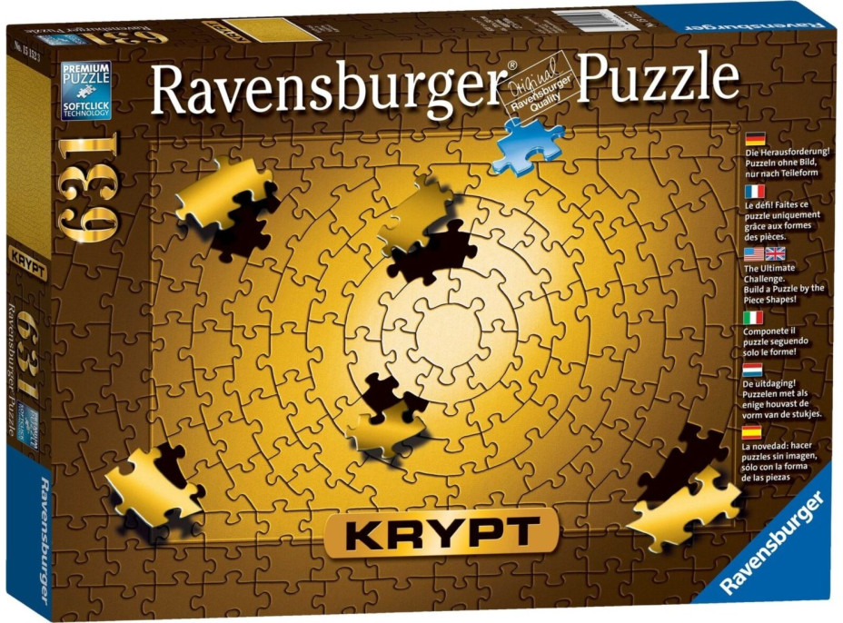 RAVENSBURGER Puzzle Krypt Gold 631 dílků