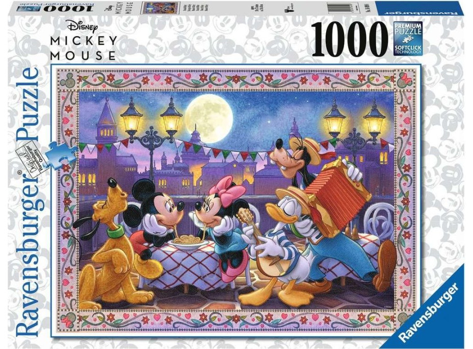 RAVENSBURGER Puzzle Mickey mozaika 1000 dílků