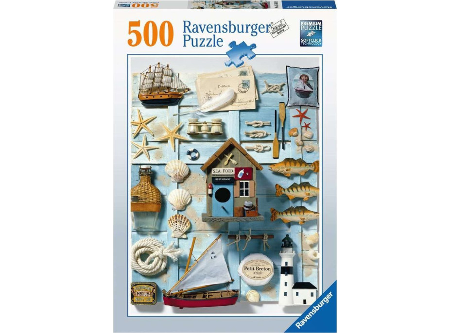 RAVENSBURGER Puzzle Námořnický styl 500 dílků