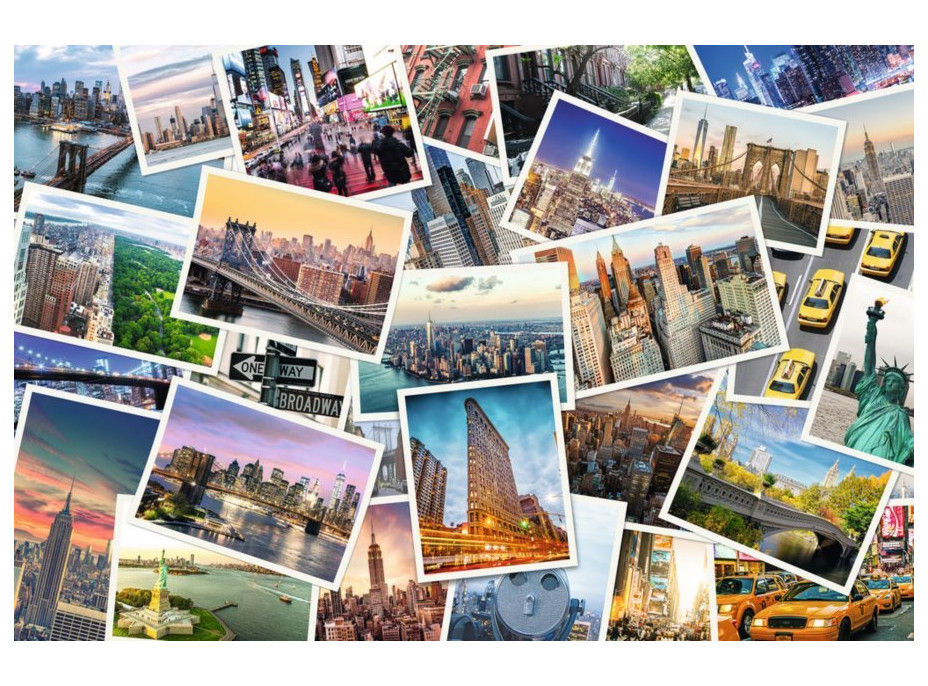 RAVENSBURGER Puzzle New York nikdy nespí 5000 dílků