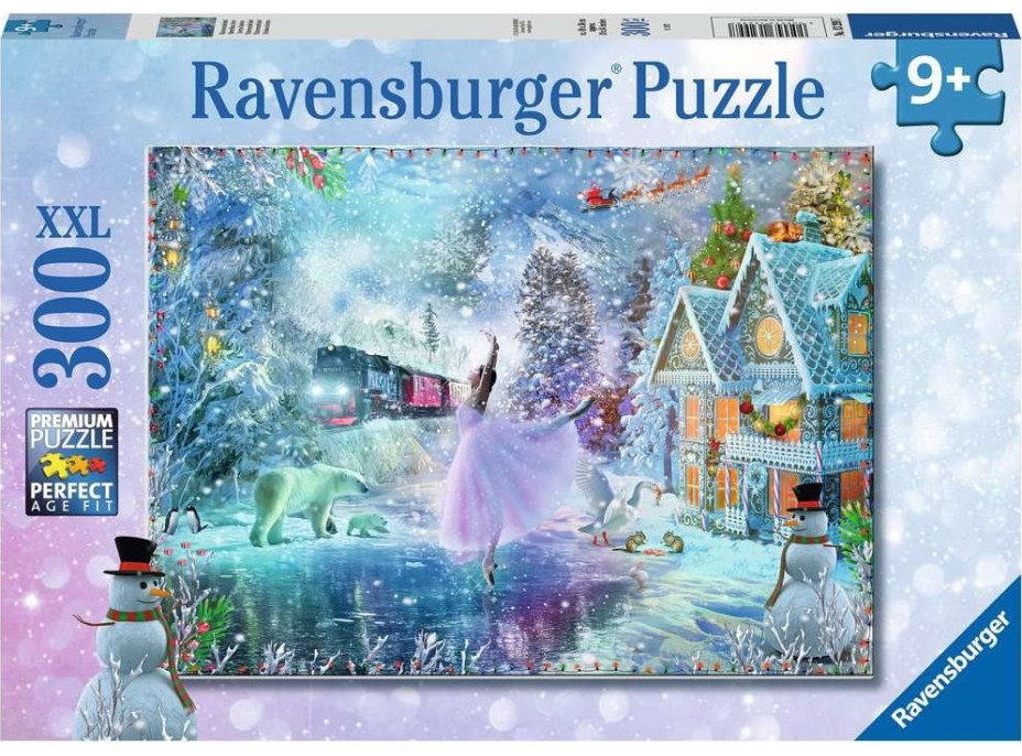 RAVENSBURGER Puzzle Polární Vánoce XXL 300 dílků