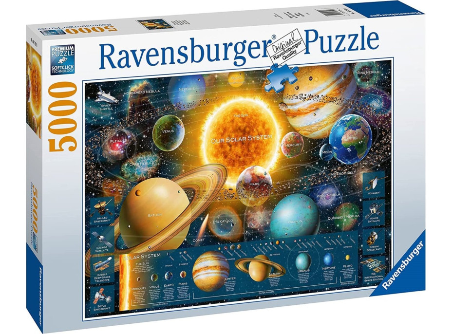 RAVENSBURGER Puzzle Sluneční soustava 5000 dílků