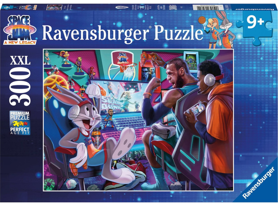 RAVENSBURGER Puzzle Space Jam: Herní konzole XXL 300 dílků